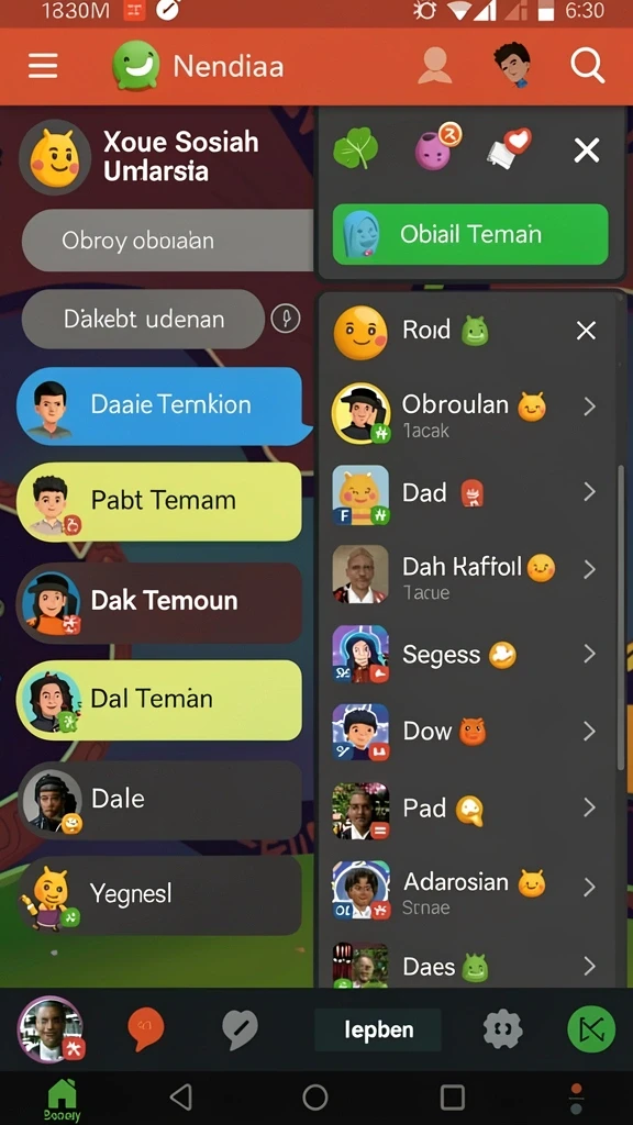 5zk - Berkumpul dan bermain bersama teman.