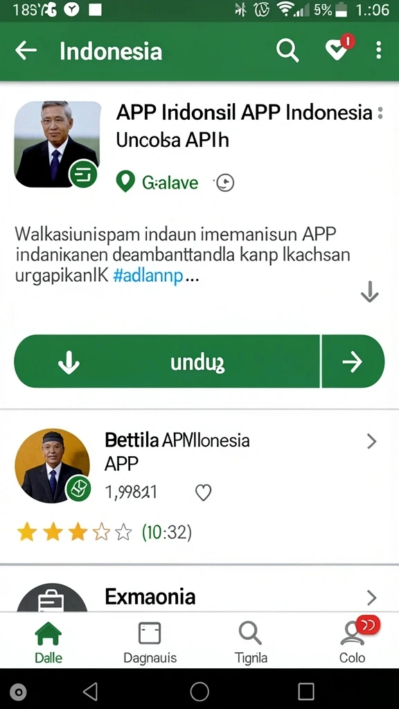 inova77 - Antarmuka pengguna yang sederhana dan mudah dinavigasi.