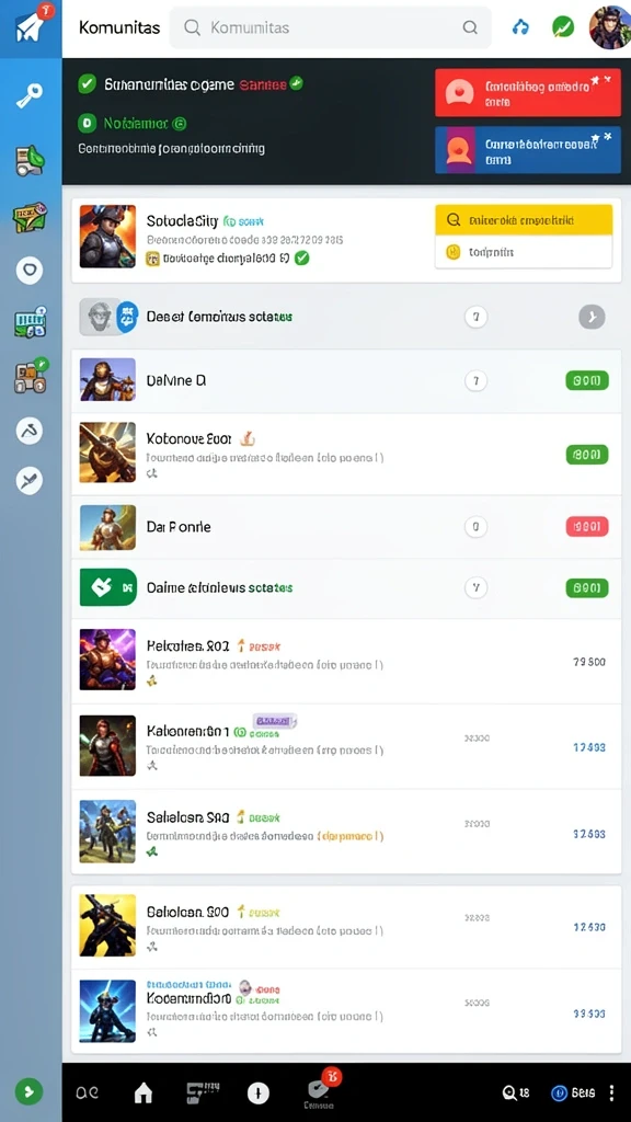 kakwin - Tangkapan layar permainan yang menunjukkan mode pertarungan.