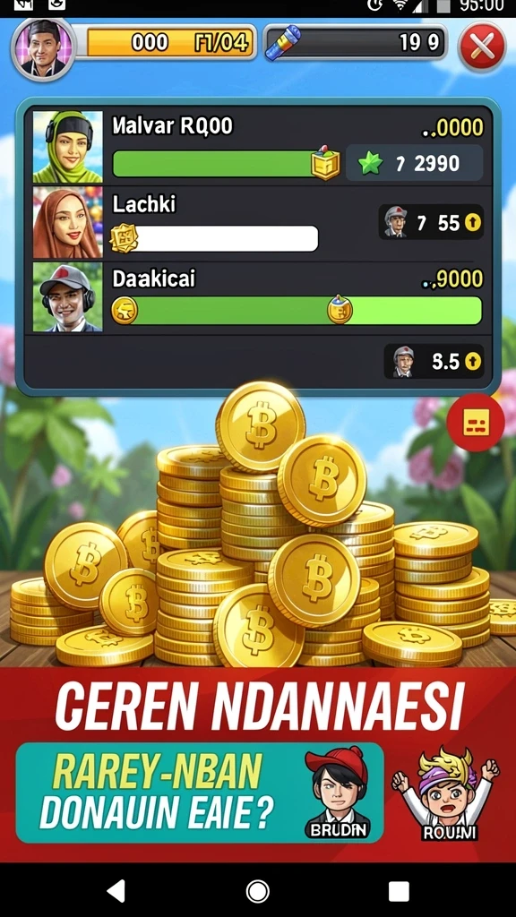 naga1001 - Karakter unik yang dapat dipilih untuk bermain.