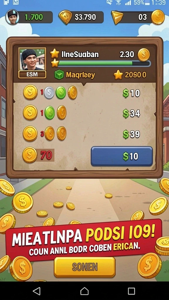 naga1001 - Menu permainan yang mudah dinavigasi.