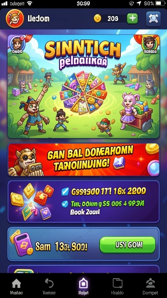 rajabotak - Tampilan gameplay yang menawan dan menarik.
