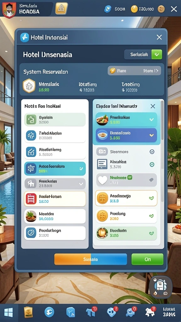 sinte4d - Tampilan menarik dari layar utama SINTE4D.